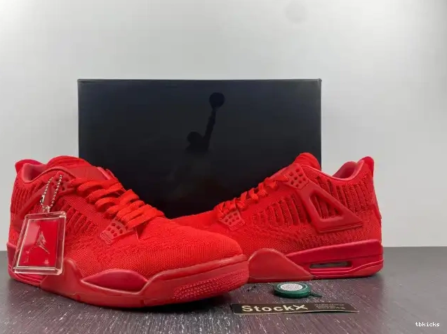Cheap TBK Jordan AQ3559-600 Red 4 Flyknit Retro 0502